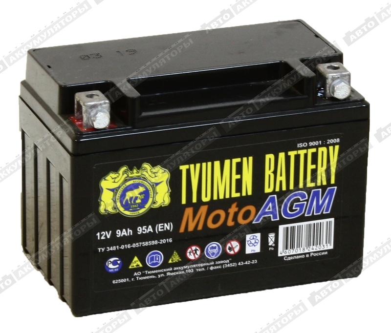 Тюмень 6МТС-9 AGM (YTX9-BS)