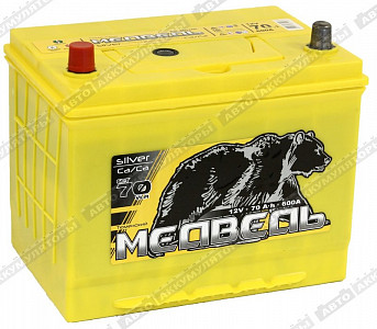 Автомобильный аккумулятор Ca/Ca 6СТ-70VLA 85D26FR - фото