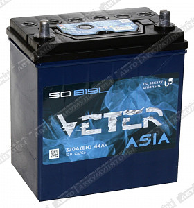 Автомобильный аккумулятор 6СТ-44.0 VL (50B19L) - фото