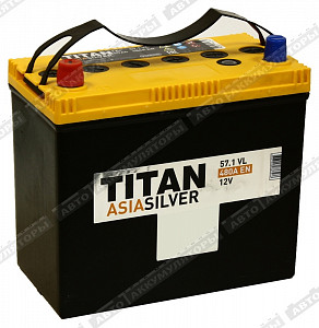 Автомобильный аккумулятор Asia Silver 6СТ-57.1 VL (B24R) - фото