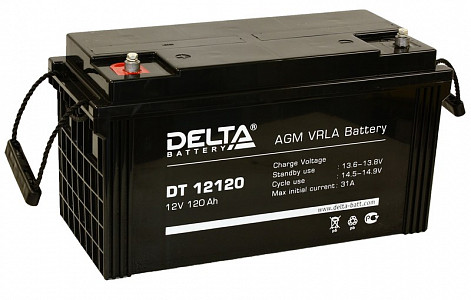 Тяговый аккумулятор DT 12120 - фото