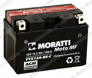 Мотоаккумулятор YTX12A-BS-C (YT12A-BS) - фото