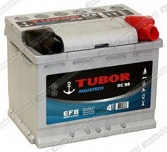 Автомобильный аккумулятор AQUATECH EFB 6СТ-60.0 RC98 - фото